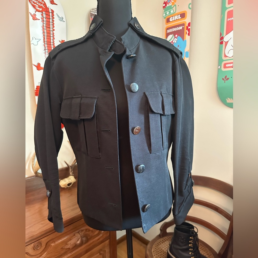 Vintage Yves Saint Laurent women’s Military Jacket